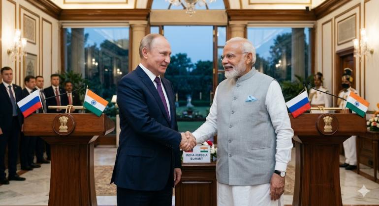 मोदीमाथि दबाब हानिकारक : पुटिन
